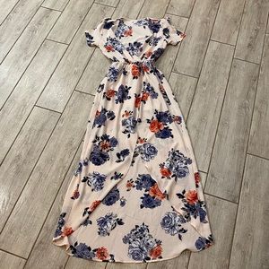 Candie’s Floral Romper Dress